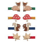 Mini Hair Clips (Fawn and Friends)