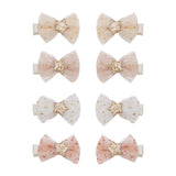 Mini Hair Clips (Tutu Bow)