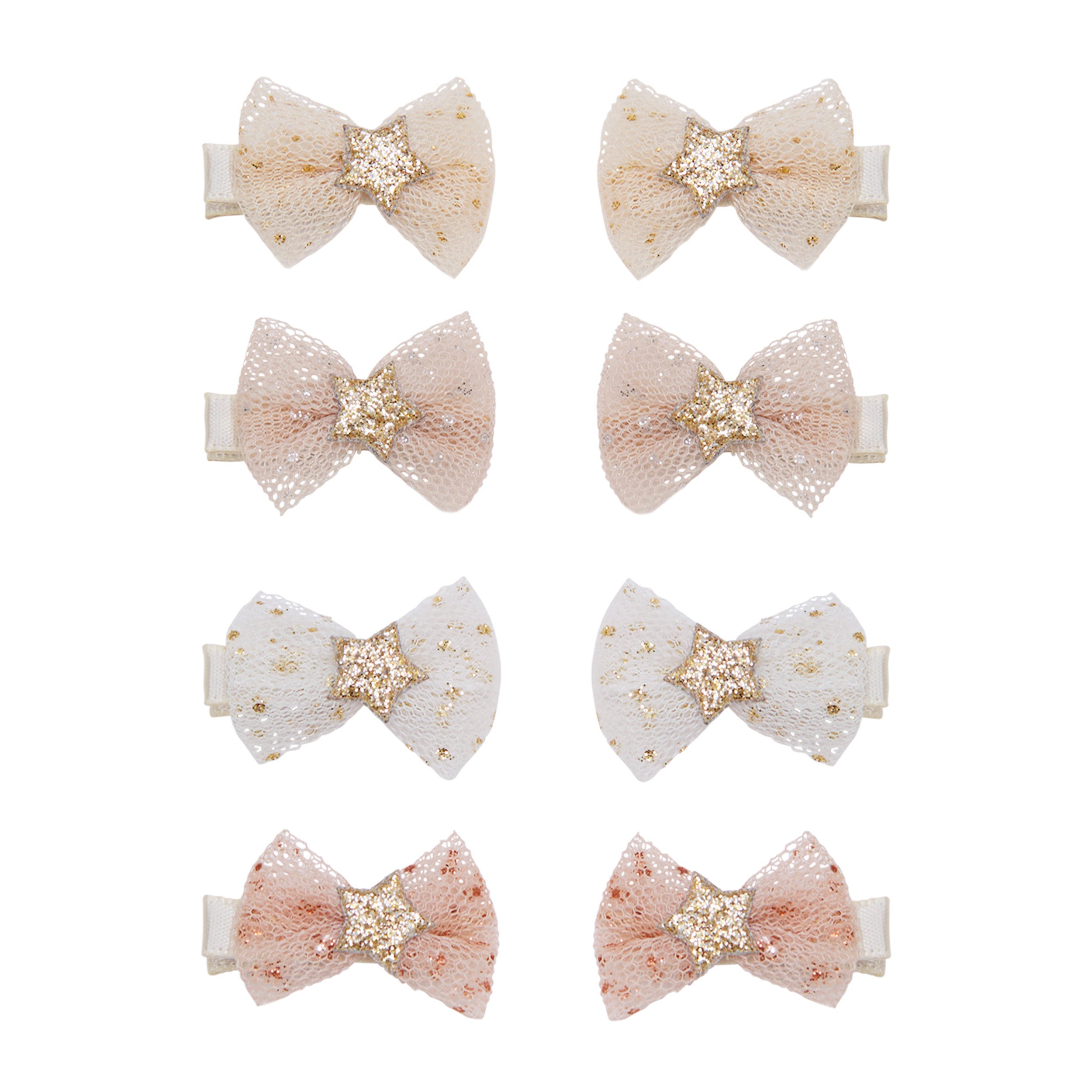 Mini Hair Clips (Tutu Bow)