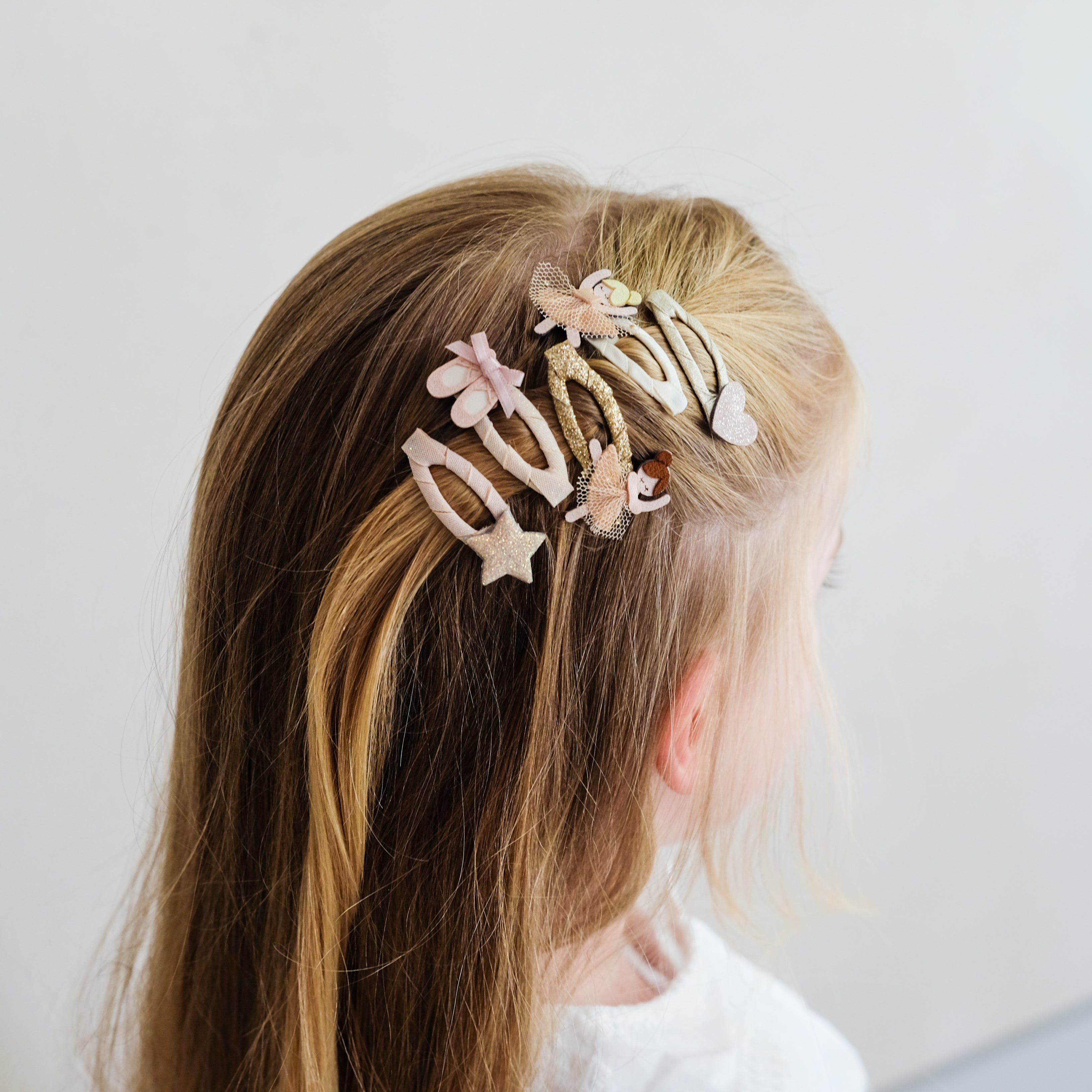 Mini Hair Clips (Ballerina)