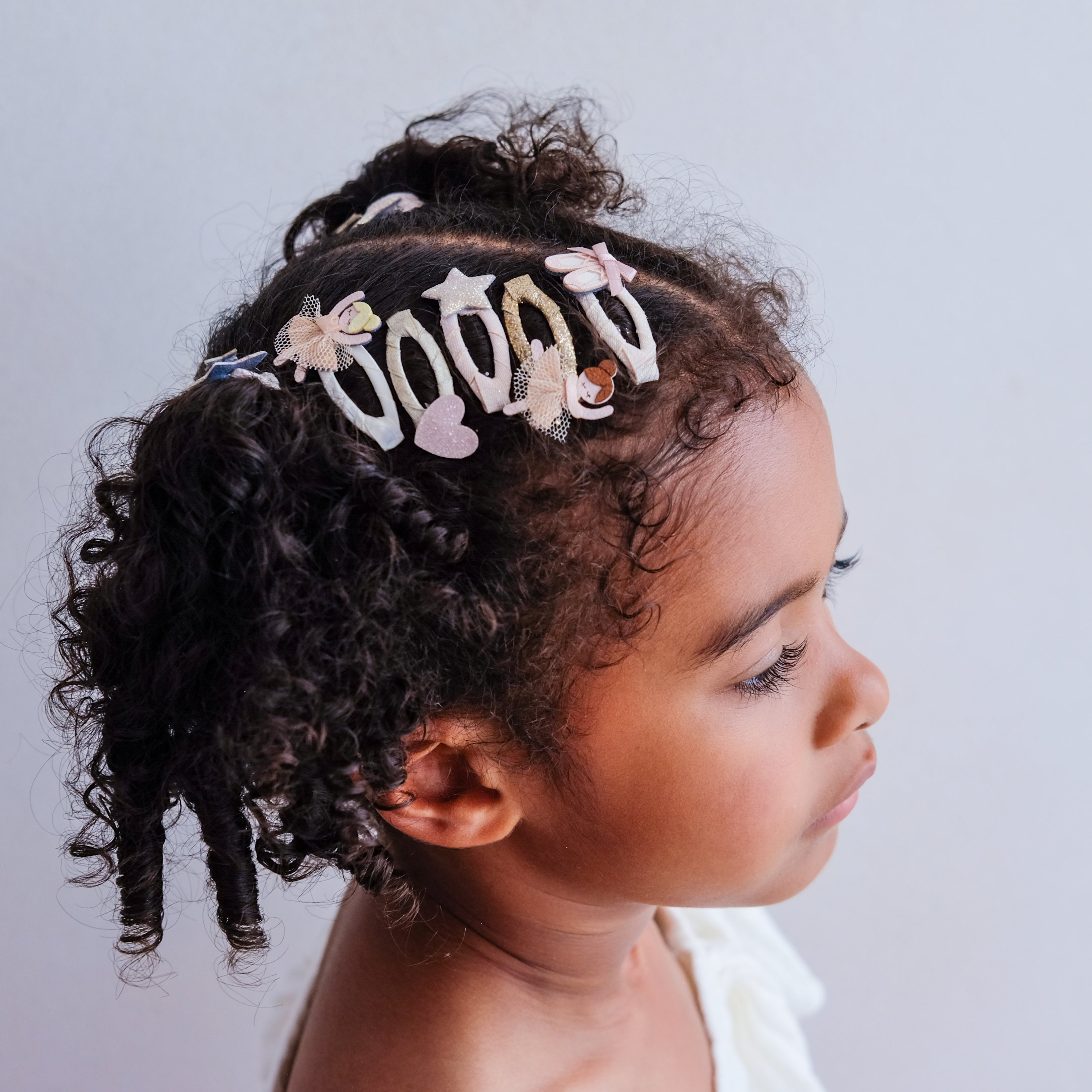 Mini Hair Clips (Ballerina)