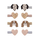 Mini Hair Clips (Puppy Love)
