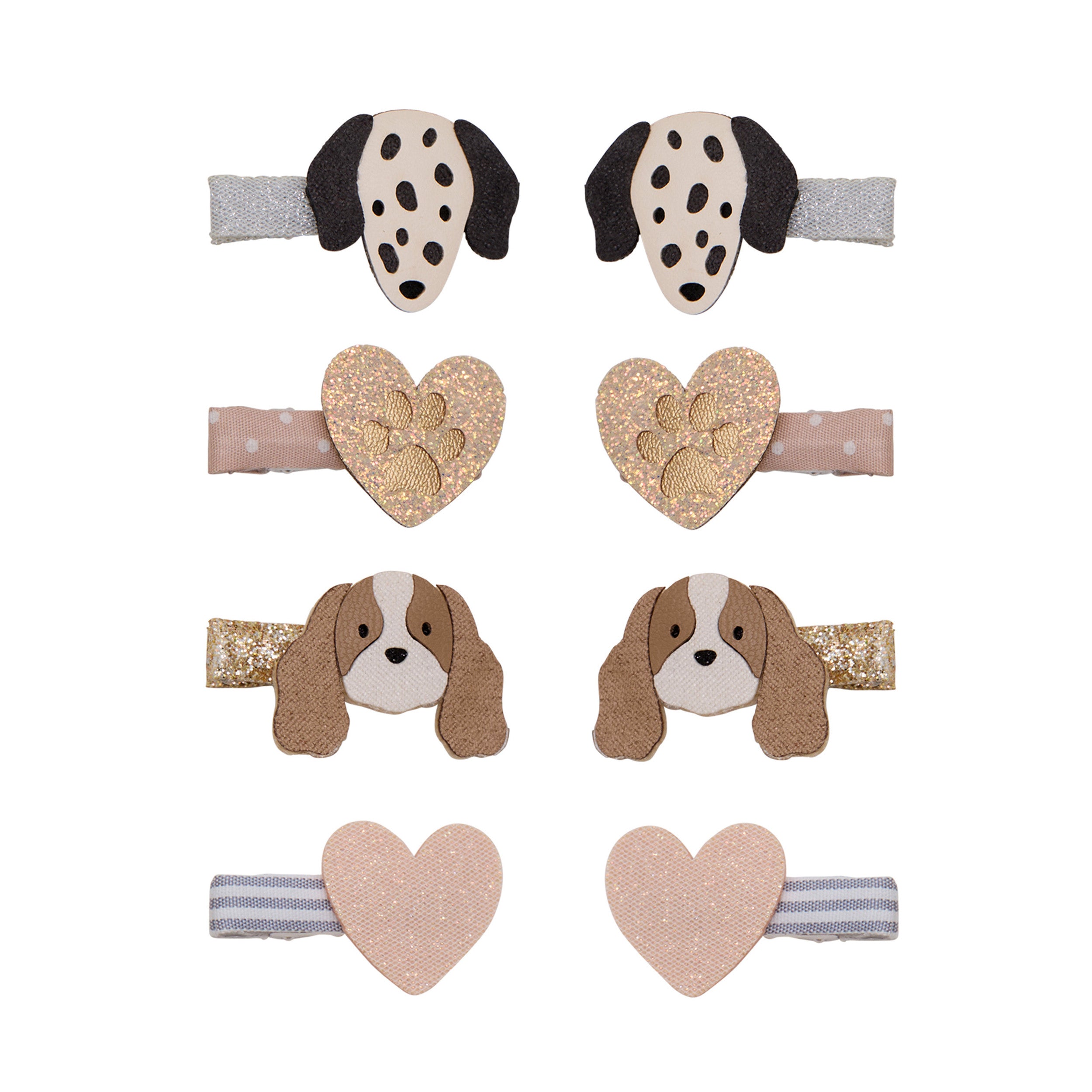 Mini Hair Clips (Puppy Love)