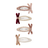 Mini Clic Clacs (Skinny Velvet Bow)