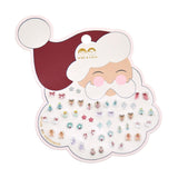 Stick On Earrings (Santa)