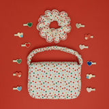 Heart Handle Bag (Cream)