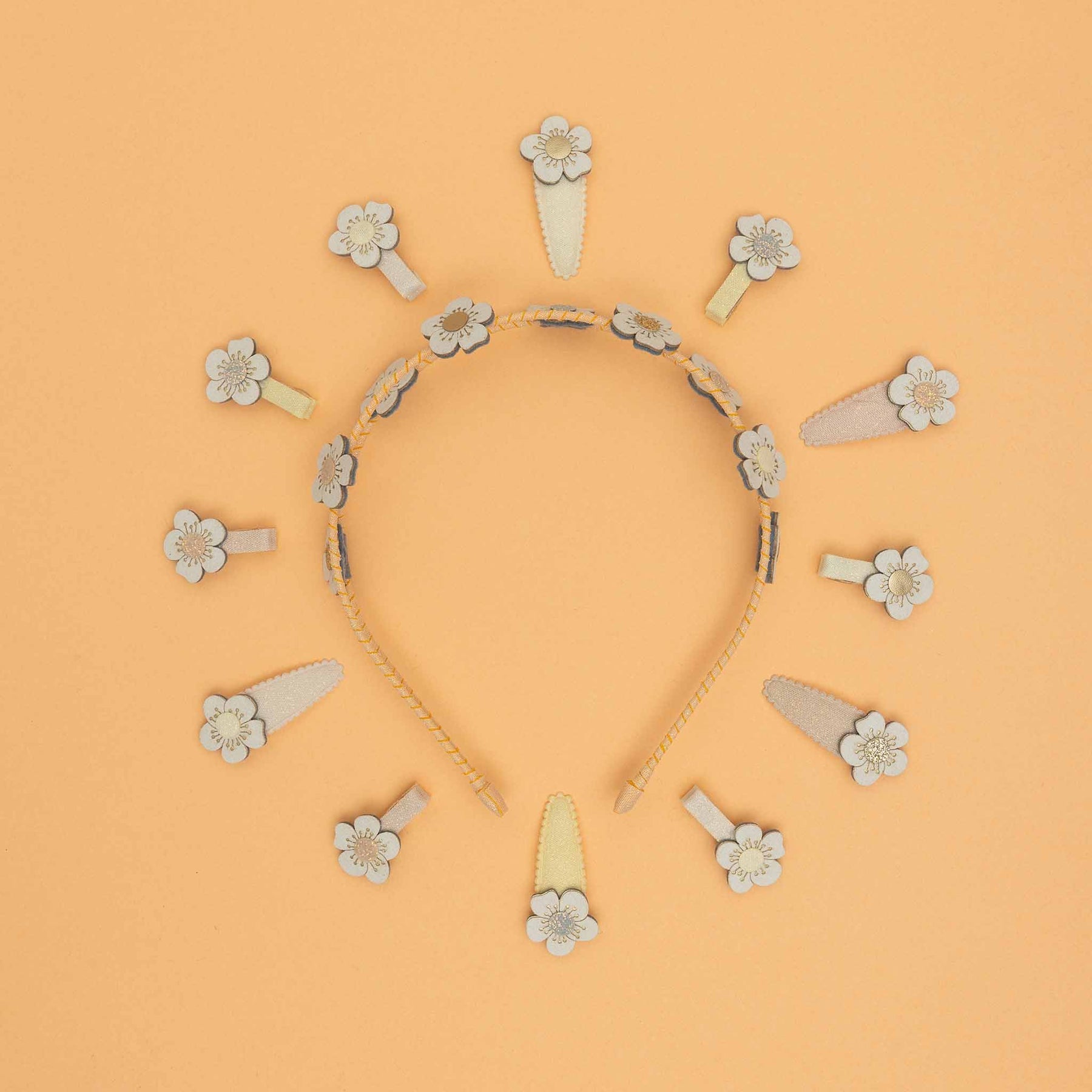Blossom Mini Mabel Clips (Neutral)