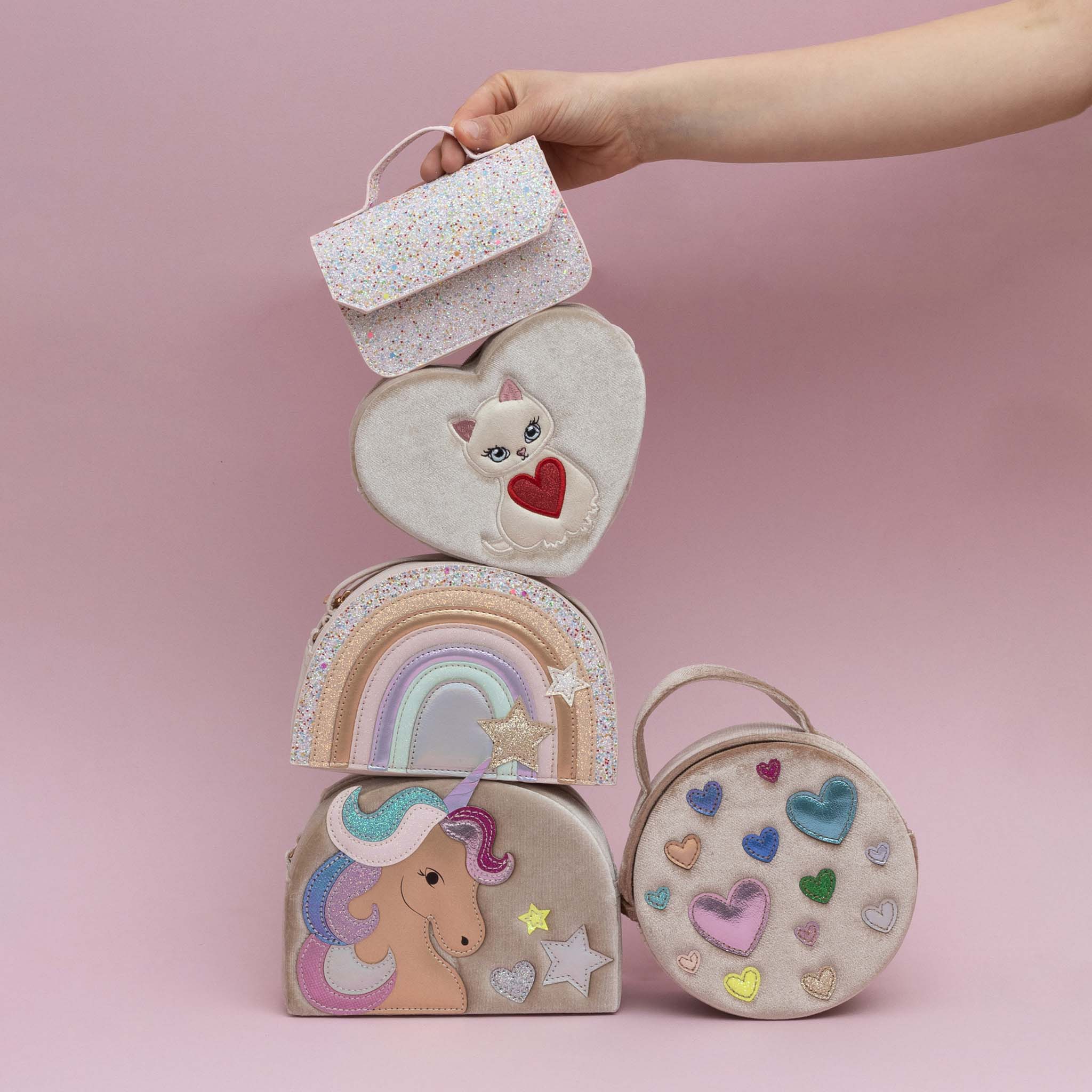 Teeny Glitter Bag