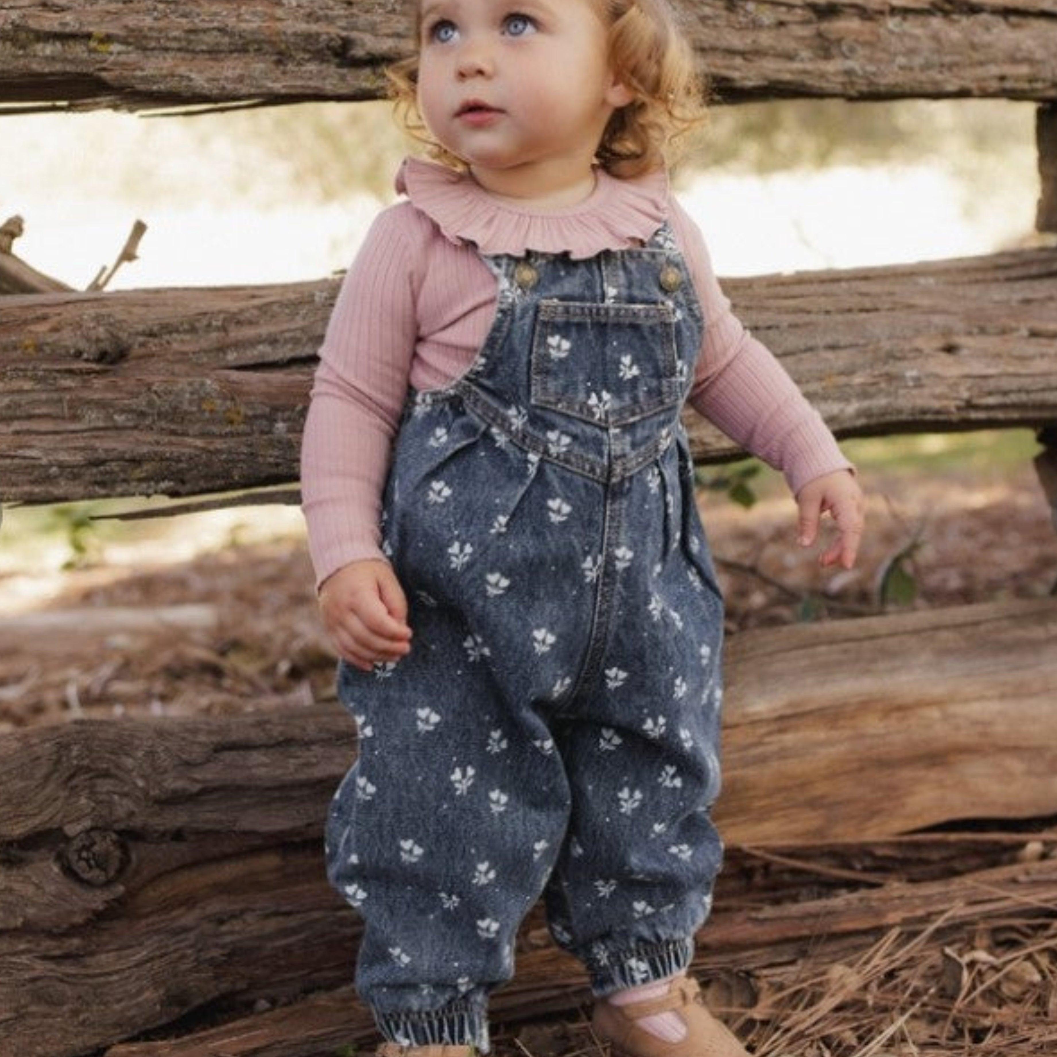 Vintage Overall (Heart Ditsy)