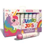 Jumbo Jots Dual Tip Unicorn Stamp Markers (Set of 8)