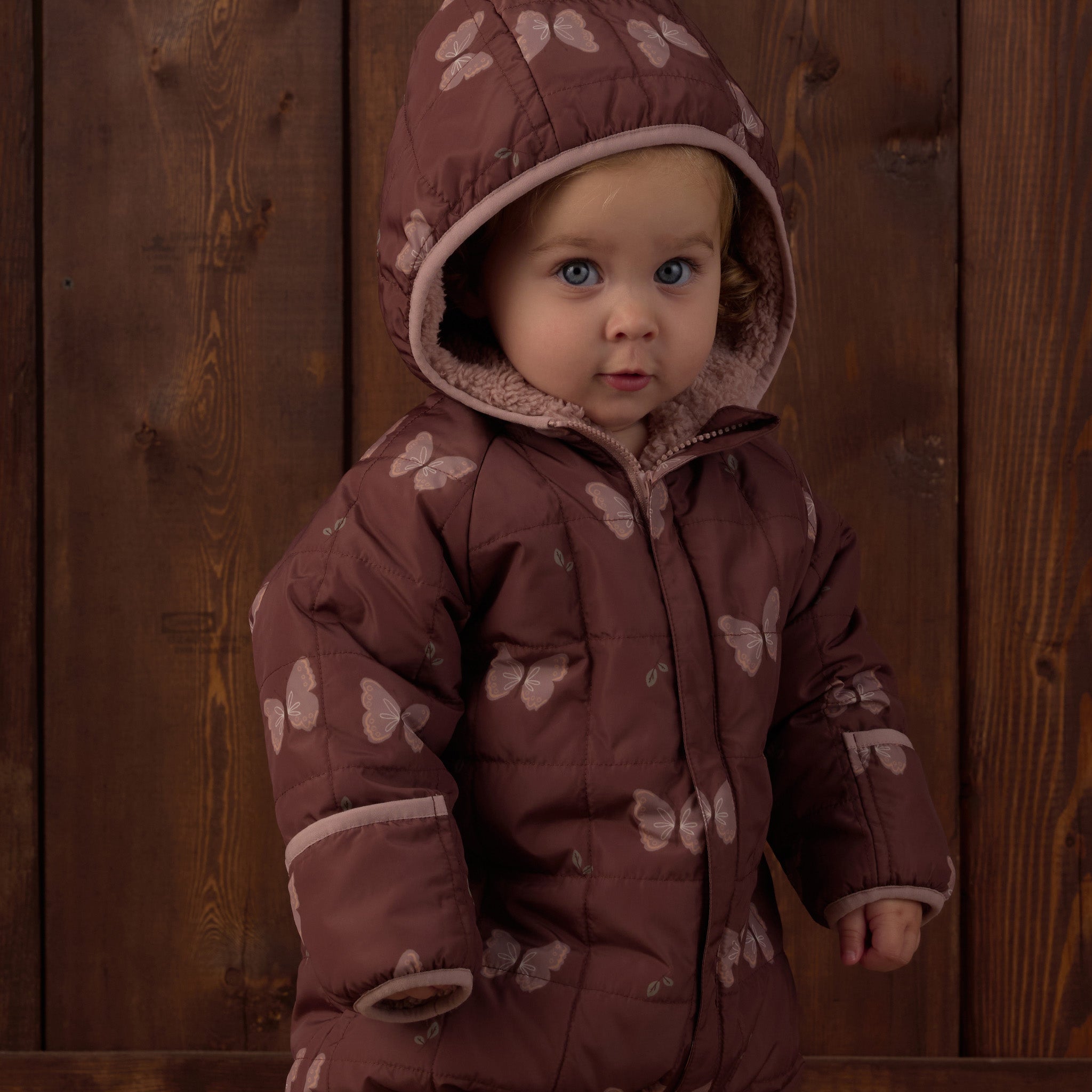 Cedar Puffer Suit (Butterflies)