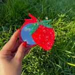 Compact Mirror (Strawberry)