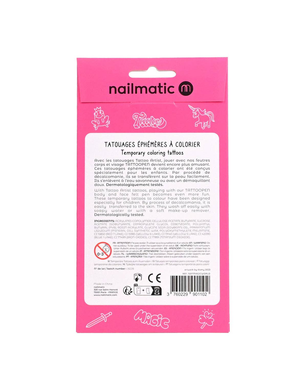 Temporary Tattoo (Magic World)