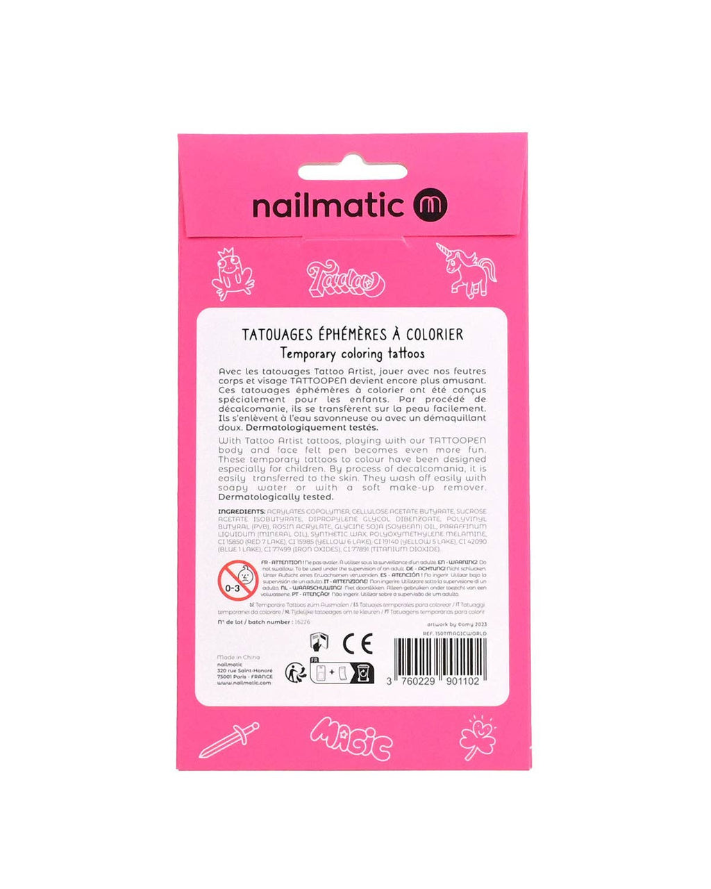 Temporary Tattoo (Magic World)