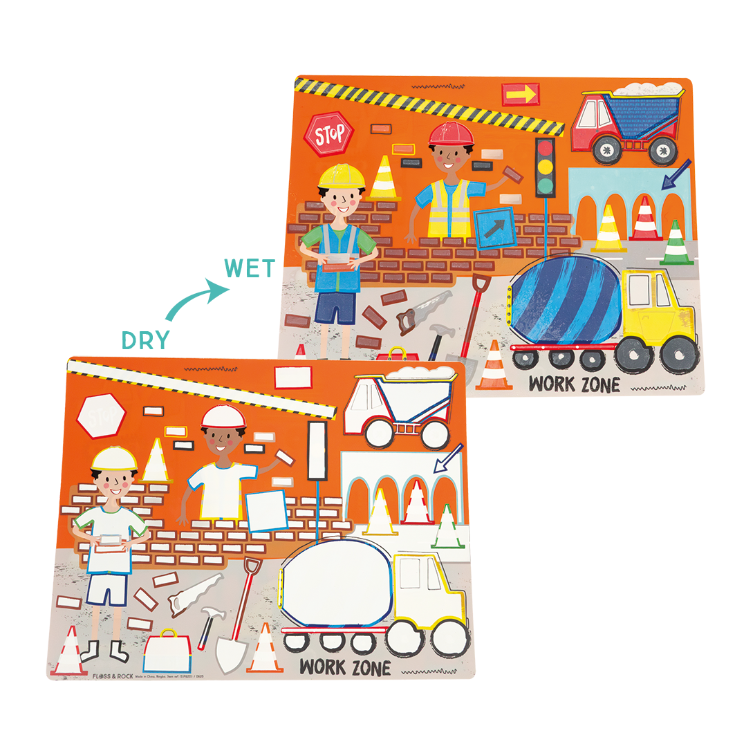 Magic Water Placemats (Construction)