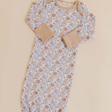 Organic Cotton Sleeper Gown (Dandelion)