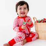Convertible Footies (Strawberries & Dream)