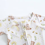 Zippered Baby Romper (Sweet as Honey)