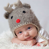 Rudolph Knit Beanie (Reindeer)