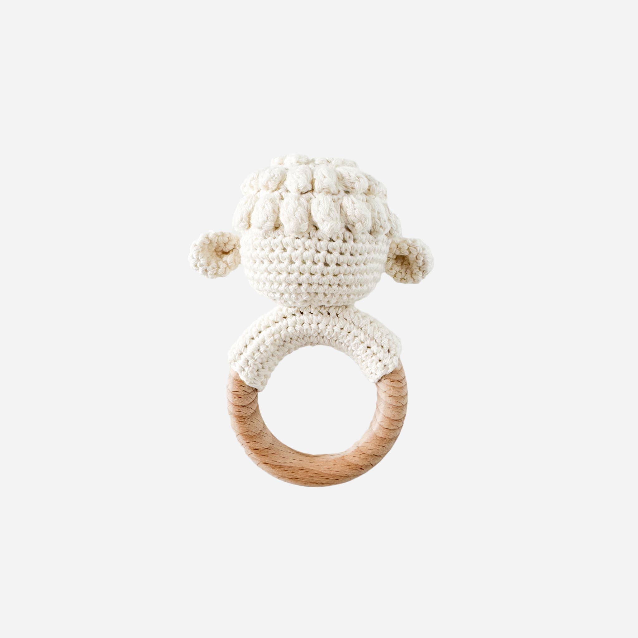 Teether Rattle Toy (Lamb)