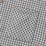 Pocketed Woven Jumpsuit (Midnight Gingham)