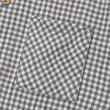 Pocketed Woven Jumpsuit (Midnight Gingham)