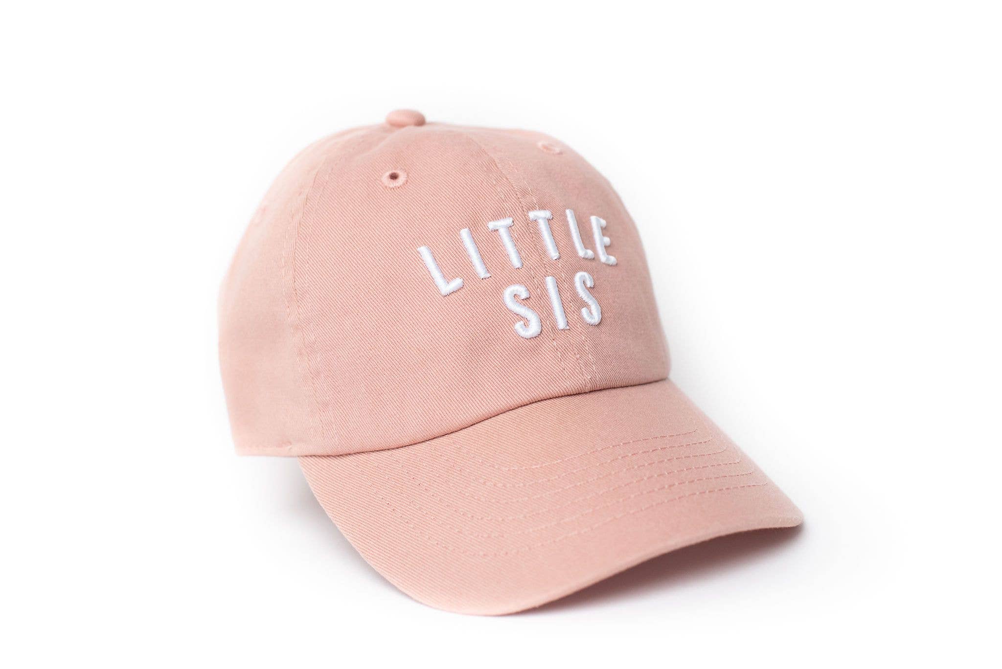 Little Sis Baseball Hat (Dusty Rose)