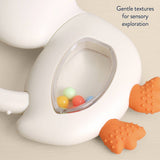 Teether with Rattle (Goose)