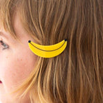 Alligator Hair Clip Set (Banana)