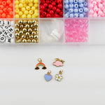 DIY Stretchy Bracelet Craft Kit (Color My World Rainbow)