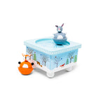 Dancing Fox & Bunny Music Box