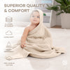 Set of 2 Hooded Baby Towel (Sand)