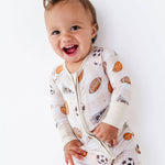 Convertible Footies (Game Day Gingham)