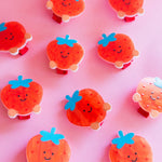 Puffy Bow Set (Strawberry)