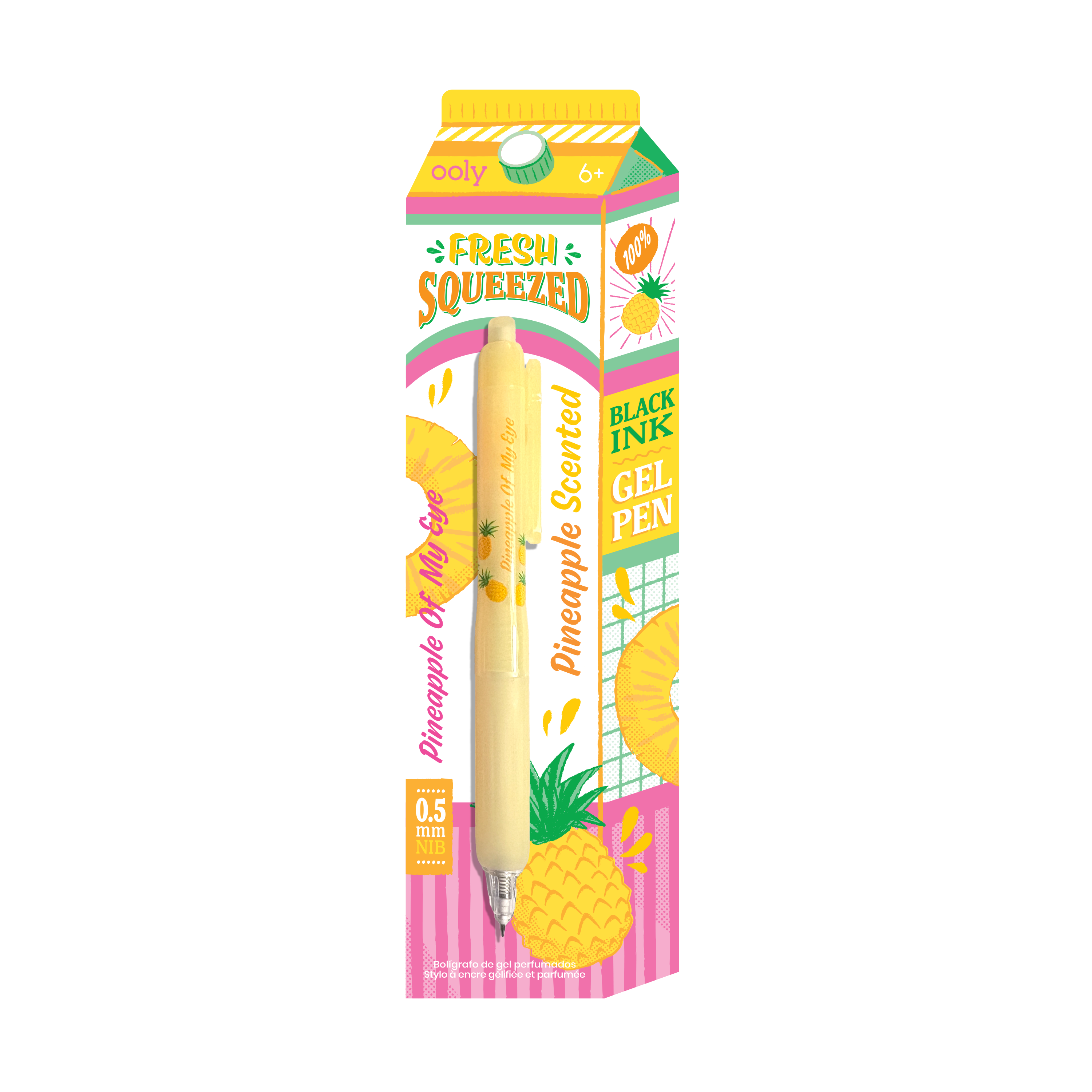 Scented Gel Pen (Pineapple)