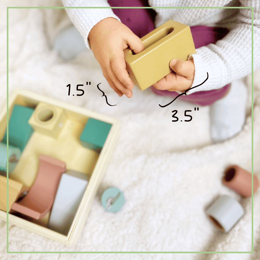 Wooden Activity Blocks (15pcs)