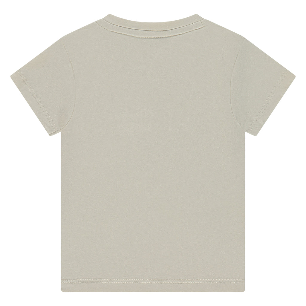 Baby Boys Short Sleeve Sheriff T-Shirt (Off White)