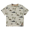 Baby Boys Short Sleeve Cactus T-Shirt (Off White)
