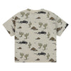 Baby Boys Short Sleeve Cactus T-Shirt (Off White)