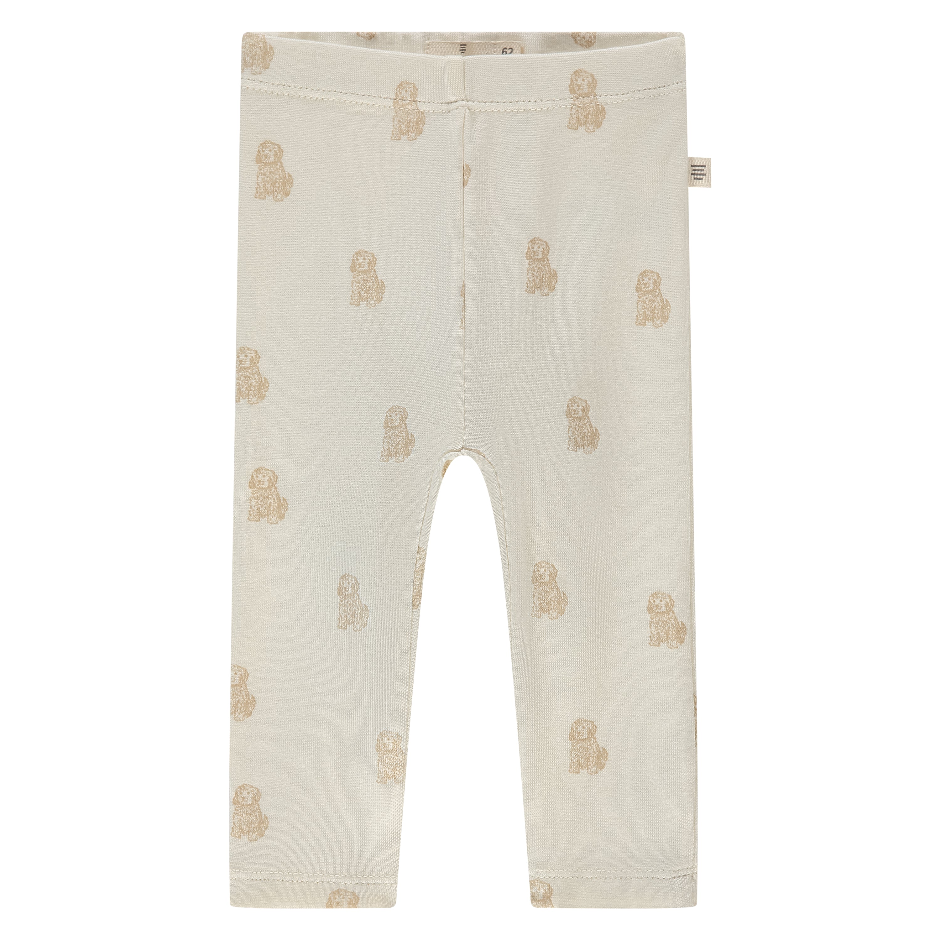 Baby Puppy Leggings (Ecru)