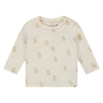 Baby Puppy Long Sleeve T-Shirt (Ecru)