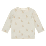Baby Puppy Long Sleeve T-Shirt (Ecru)