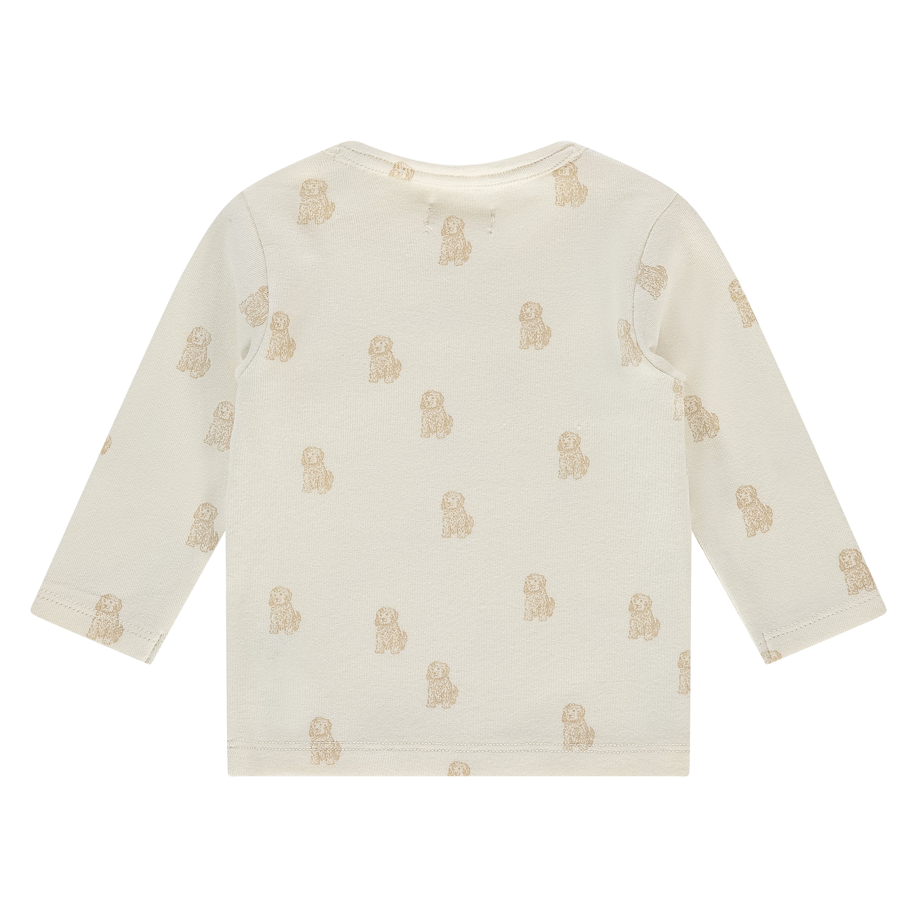 Baby Puppy Long Sleeve T-Shirt (Ecru)