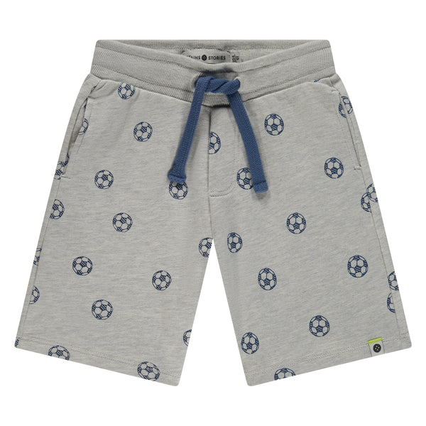 Boys Relaxed Fit Sweatshorts (Soccer Balls)