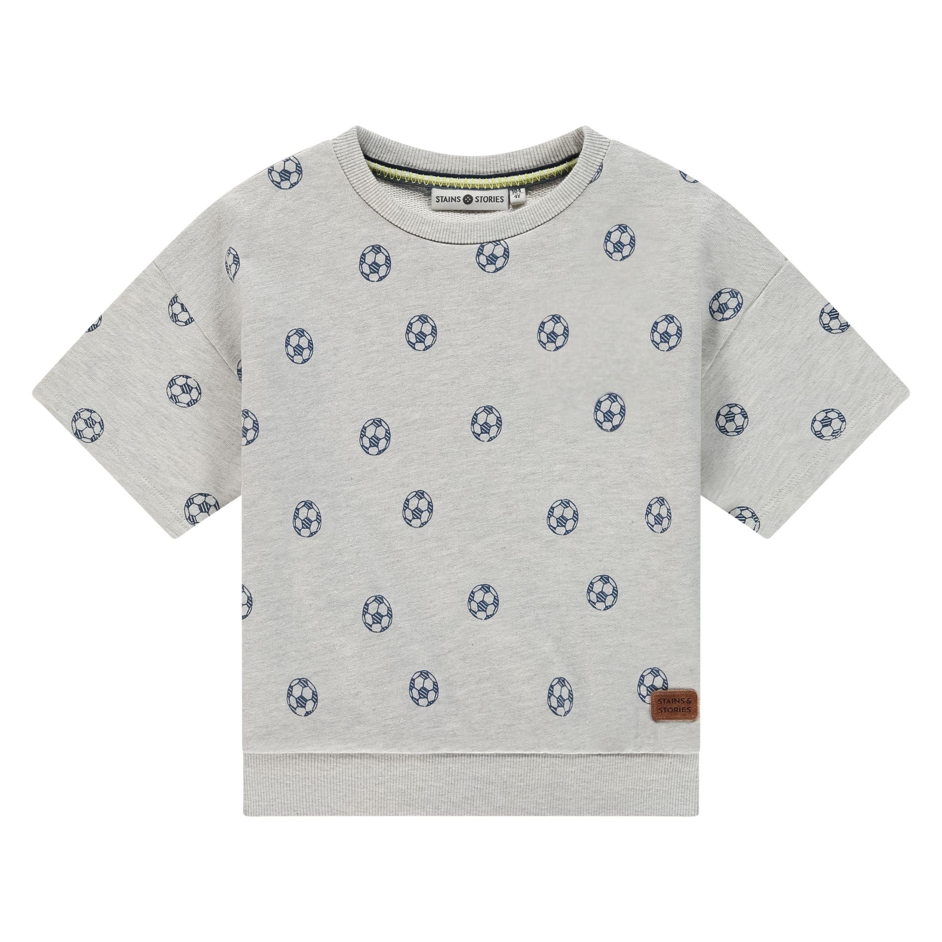 Boys Short Sleeve T-Shirt (Soccer Balls)
