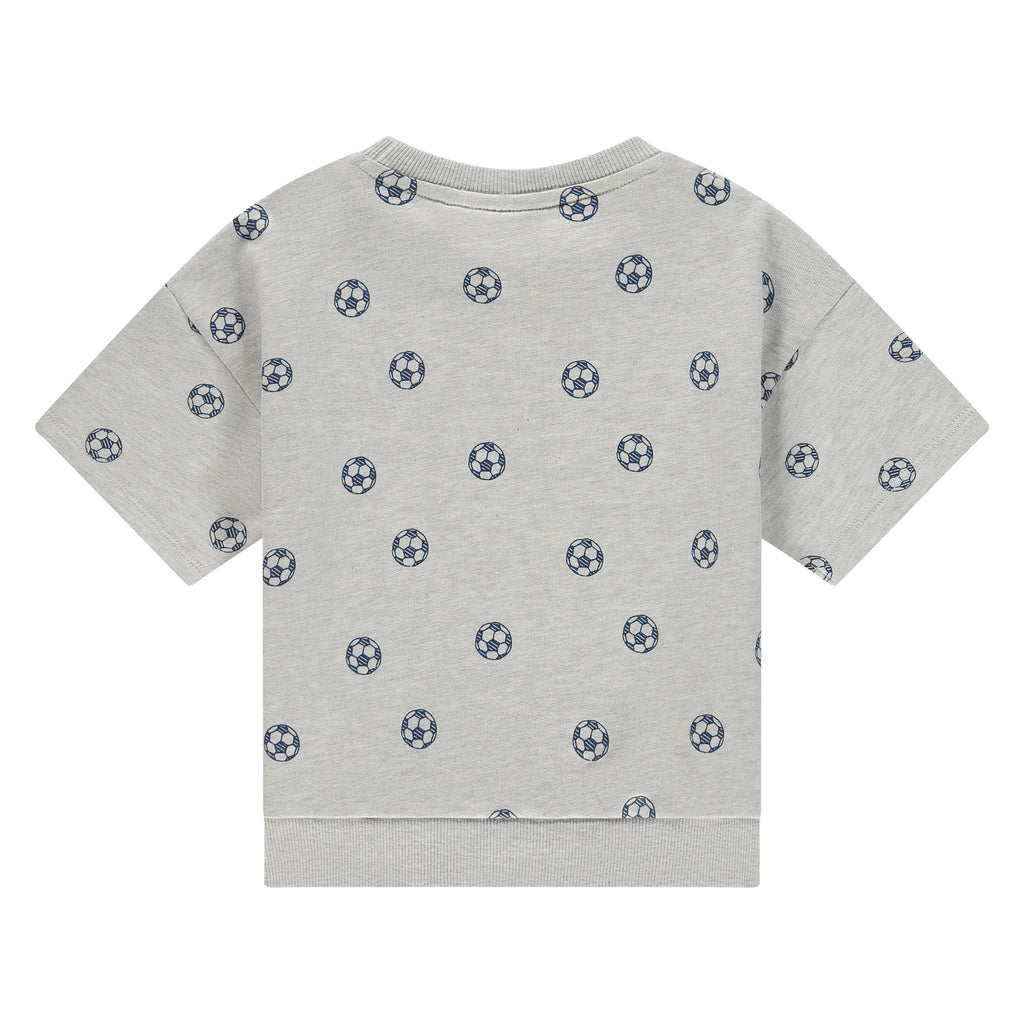Boys Short Sleeve T-Shirt (Soccer Balls)