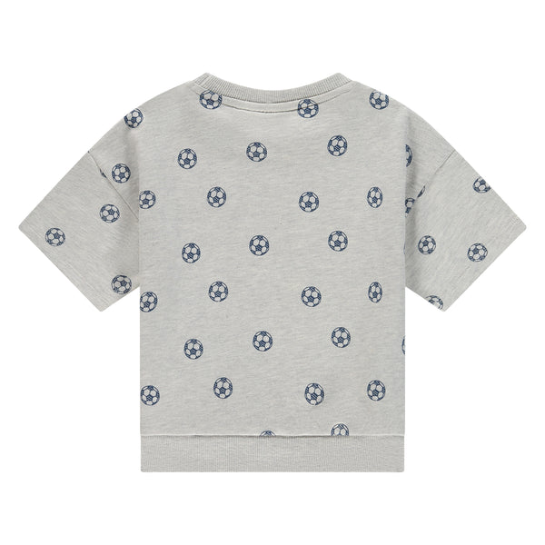 Boys Short Sleeve T-Shirt (Soccer Balls)