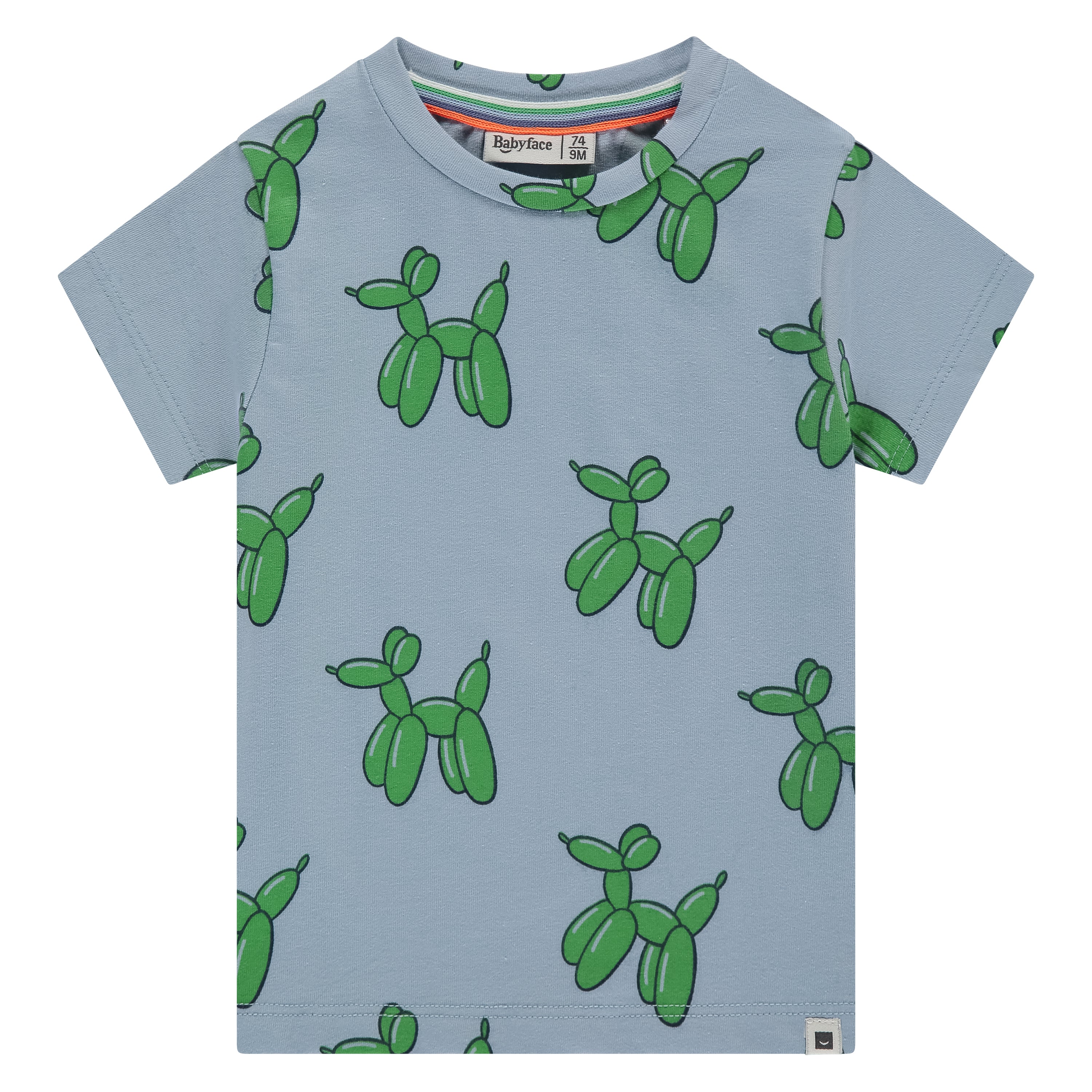 Baby Boys Short Sleeve T-Shirt (Balloon Dogs)