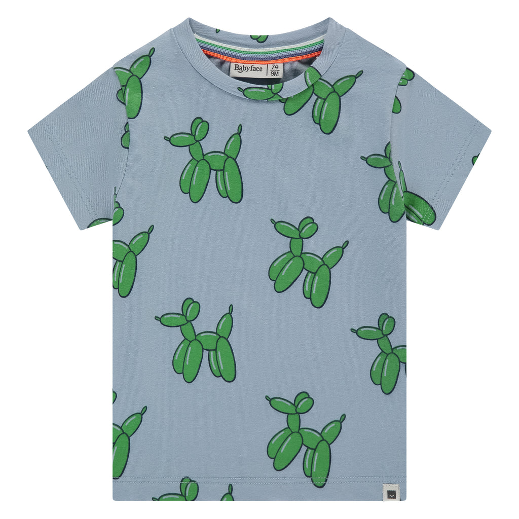 Baby Boys Short Sleeve T-Shirt (Balloon Dogs)