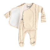 Footie & Wrap Top Baby Set (Mistletoe)